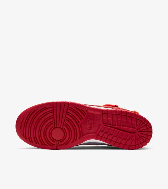 Nike Dunk Low Off-White "University Red" - SnkrsMobb