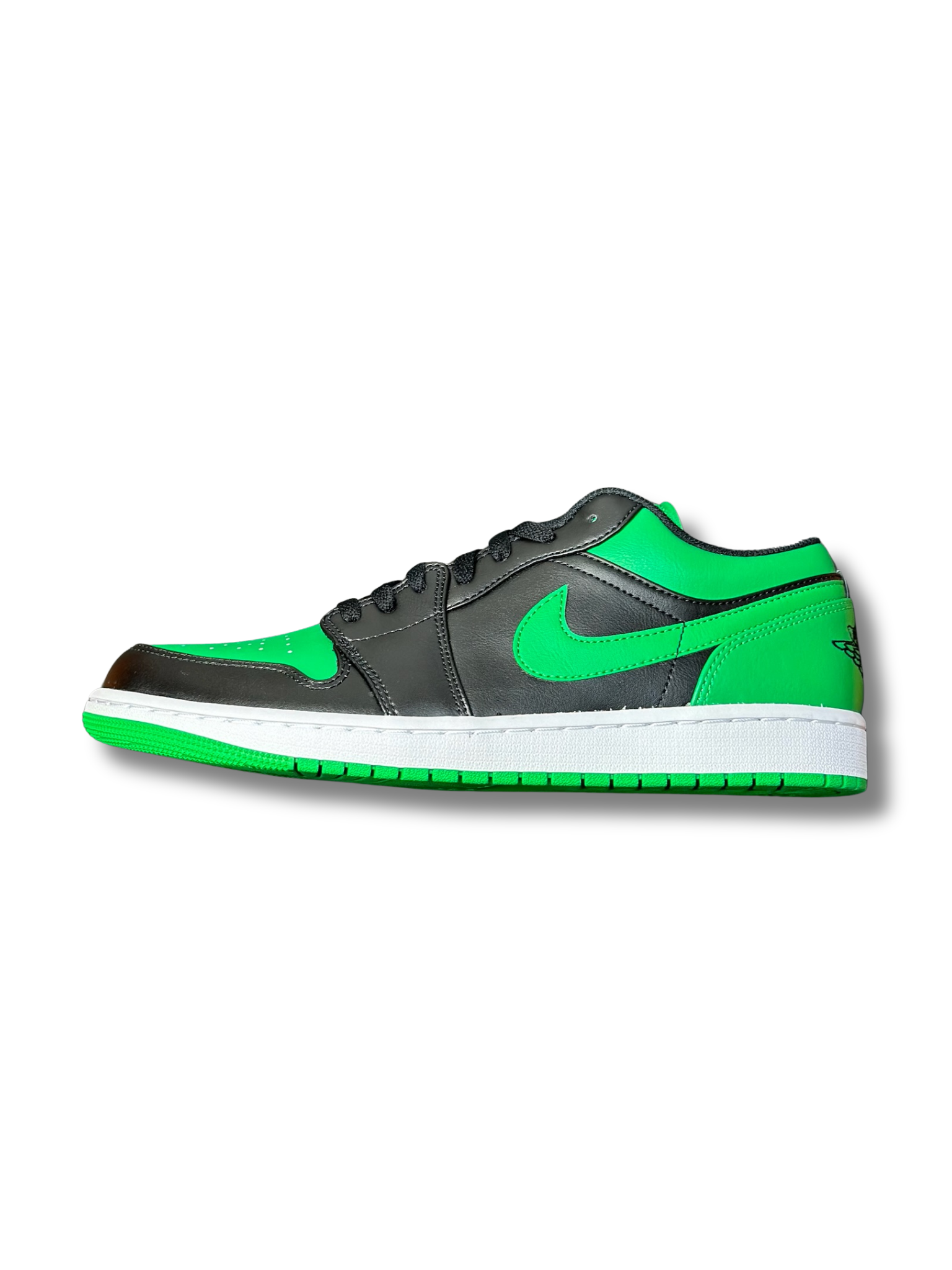 Nike Air Jordan 1 Low "Lucky Green Black" - SnkrsMobb