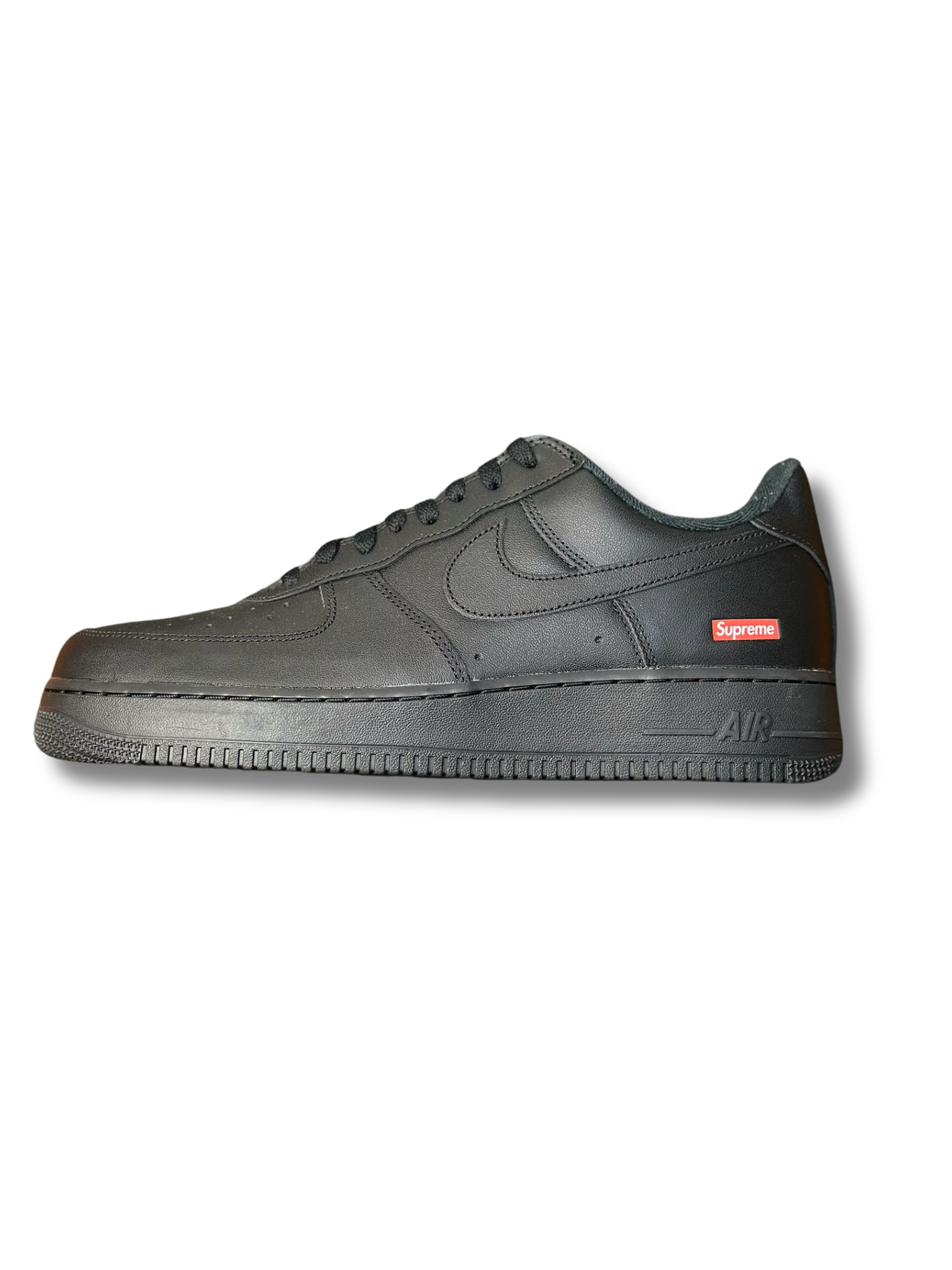 Nike Air Force 1  Black Supreme - SnkrsMobb